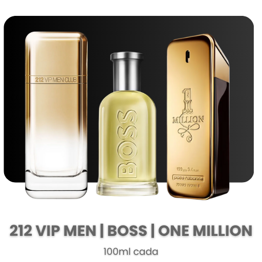 Combo de 3 Perfumes Importados para Hombre