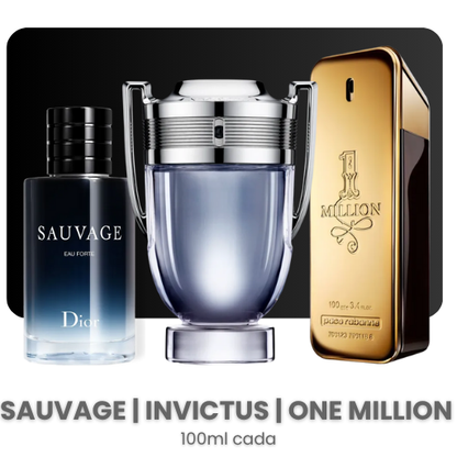 Combo de 3 Perfumes Importados para Hombre